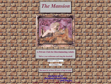 Tablet Screenshot of mansion.hyperchat.com